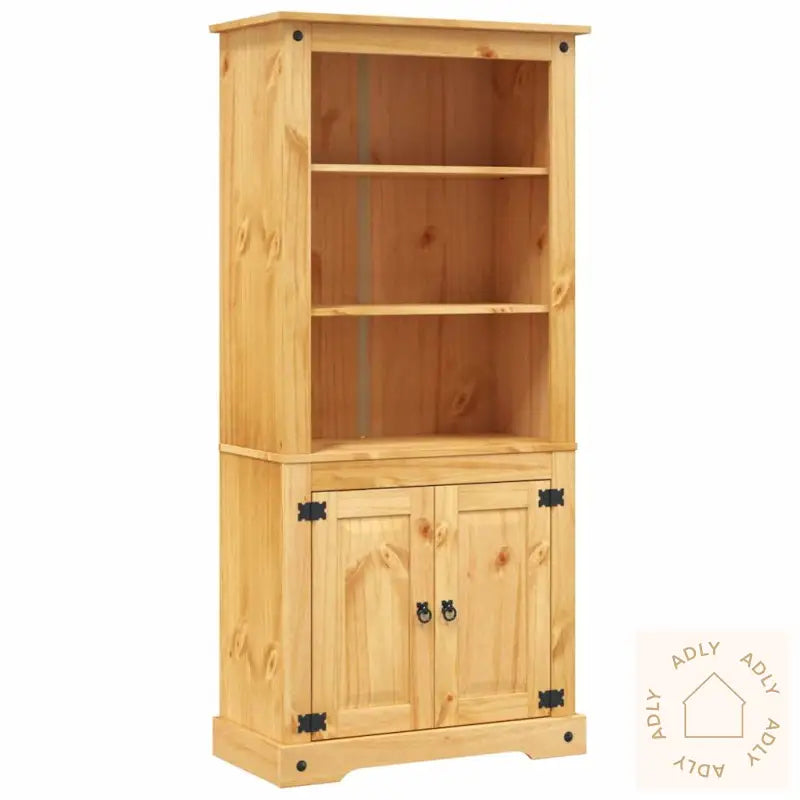 Vitrine Meksikansk Corona-Stil Furu 80X40X170 Cm