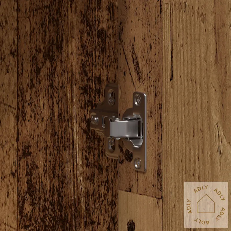 Garderobe Gammelt Tre 55X25X189 Cm Konstruert Tre