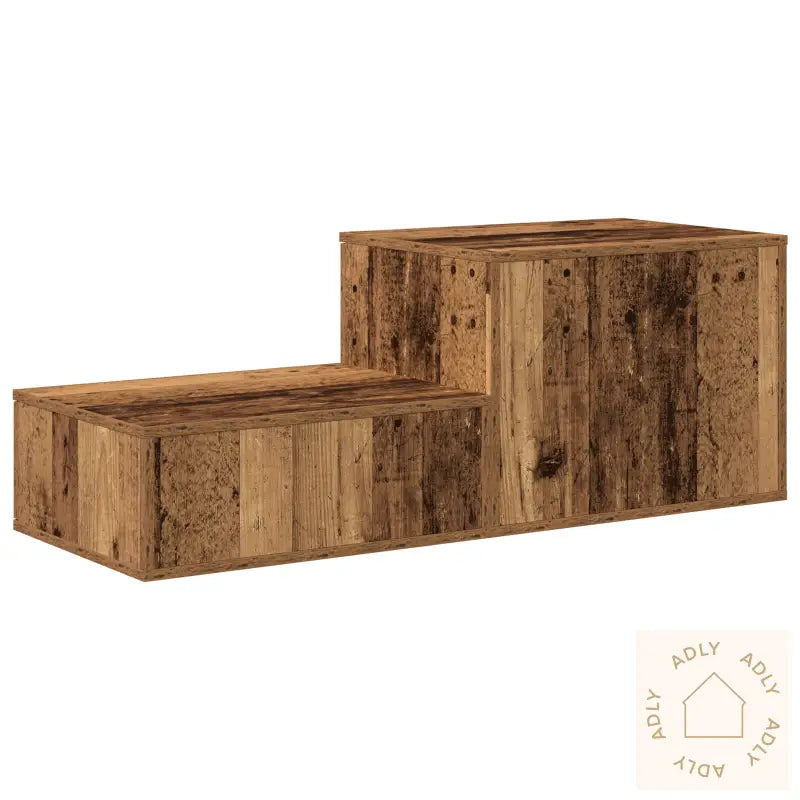 Oppbevaringsskap I Gammelt Treverk 103X41X40 Cm, Konstruert Tre
