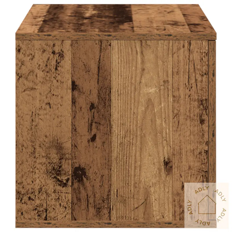 Oppbevaringsskap I Gammelt Treverk 103X41X40 Cm, Konstruert Tre