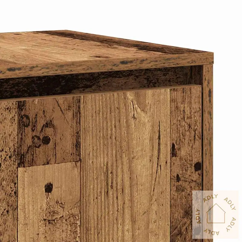 Brun Kommode Gjenvunnet Tre 120 X 41 X 75 Cm Kommode Rektangulær