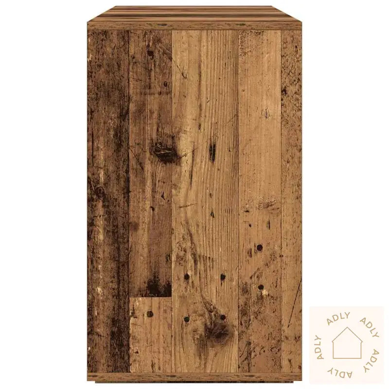 Brun Kommode Gjenvunnet Tre 120 X 41 X 75 Cm Kommode Rektangulær