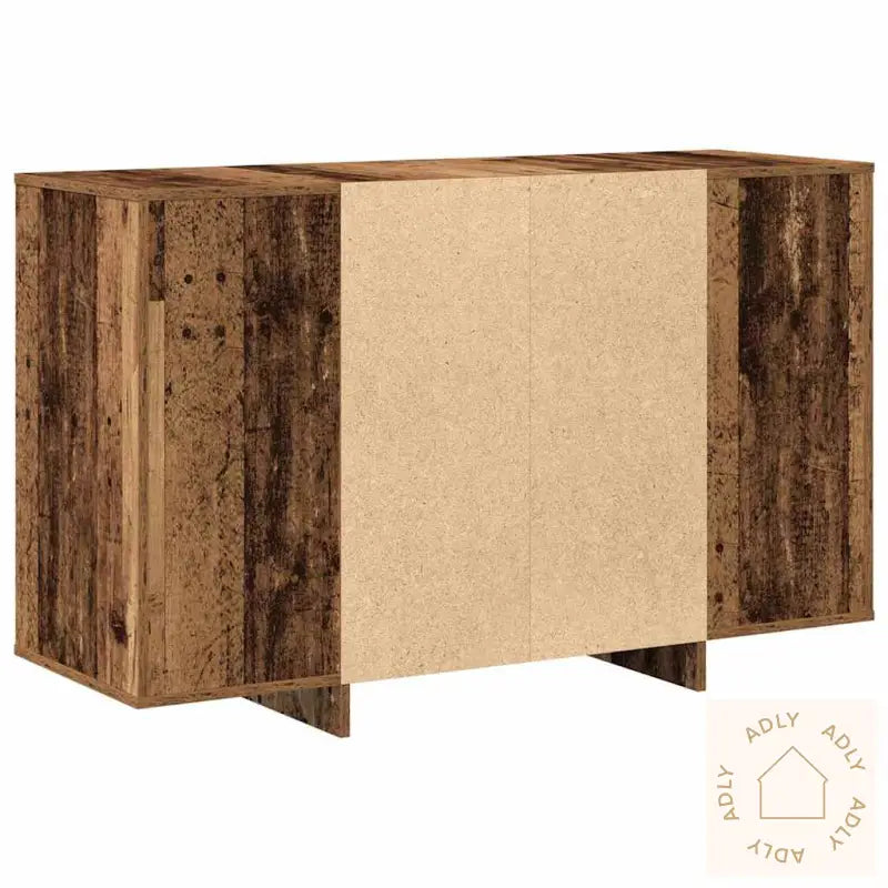 Brun Kommode Gjenvunnet Tre 120 X 41 X 75 Cm Kommode Rektangulær