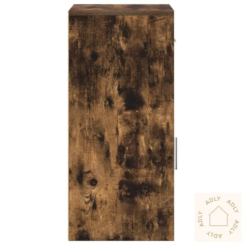 Røkt Eik Oppbevaringsskap Røkt Eik Konstruert Tre Med Røkt Eik Finish