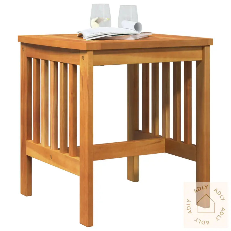 Hagesidebord Brun 45X45X50 Cm Massivt Akasietre
