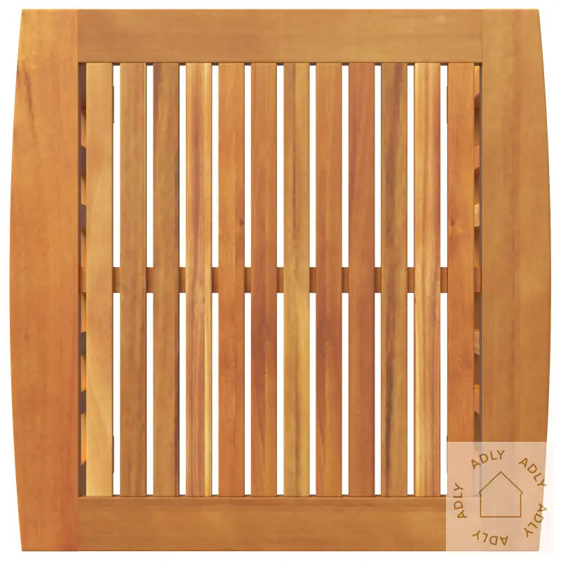Hagesidebord Brun 45X45X50 Cm Massivt Akasietre