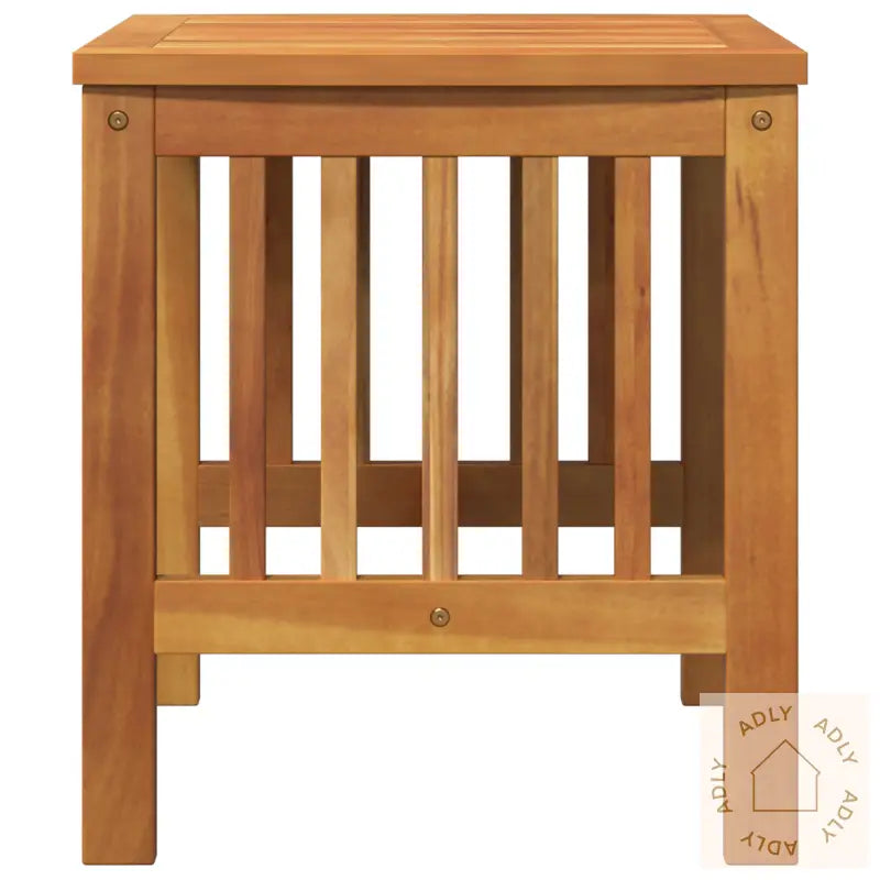 Hagesidebord Brun 45X45X50 Cm Massivt Akasietre