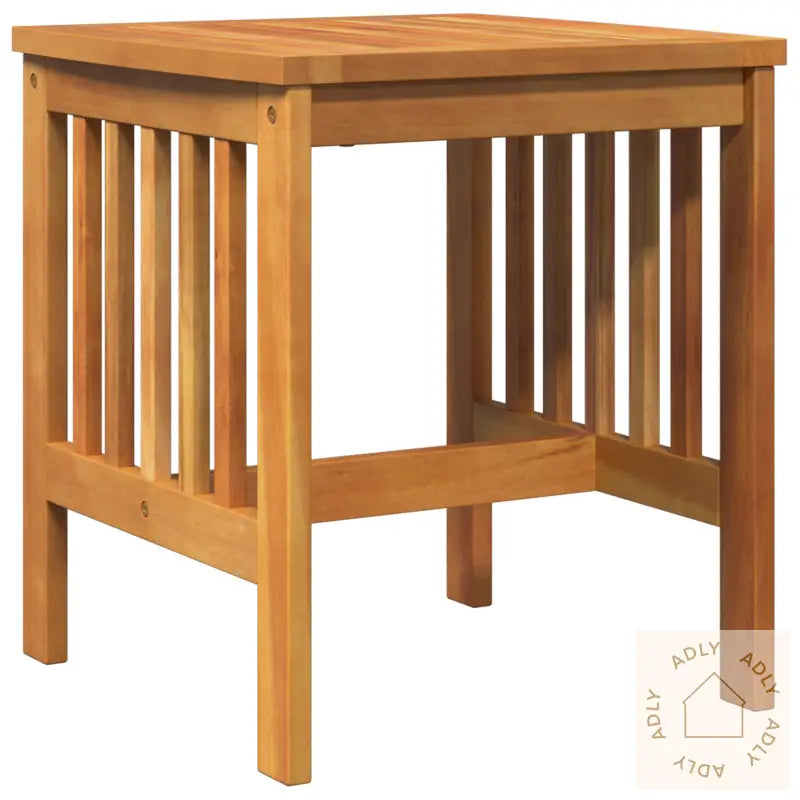 Hagesidebord Brun 45X45X50 Cm Massivt Akasietre