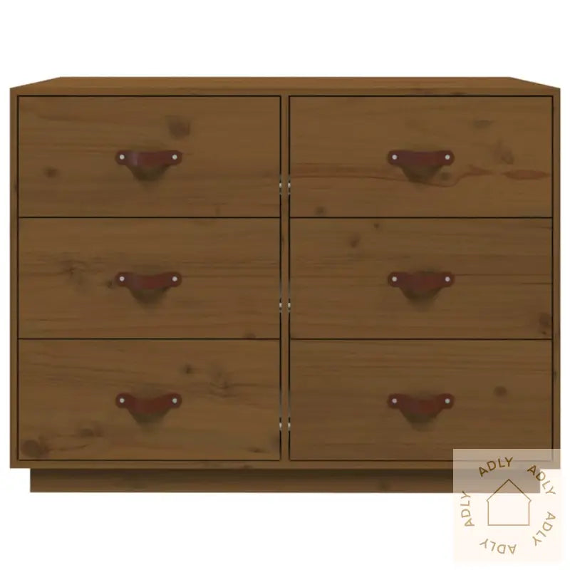 Skjenk Honningbrun 100X40X75 Cm Heltre Furu