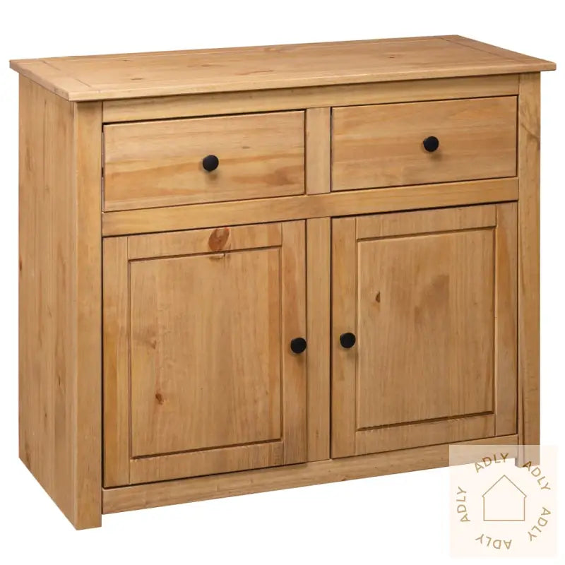Skjenk 93X40X80 Cm Heltre Furu Panama Range