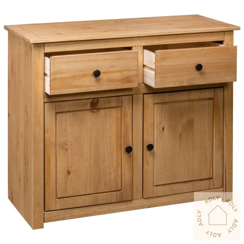 Skjenk 93X40X80 Cm Heltre Furu Panama Range