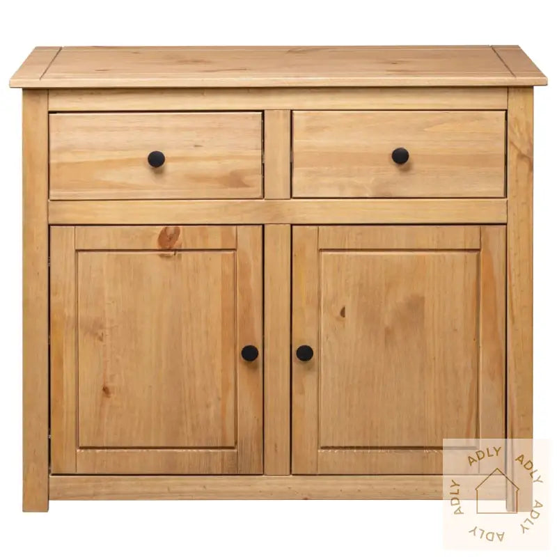 Skjenk 93X40X80 Cm Heltre Furu Panama Range