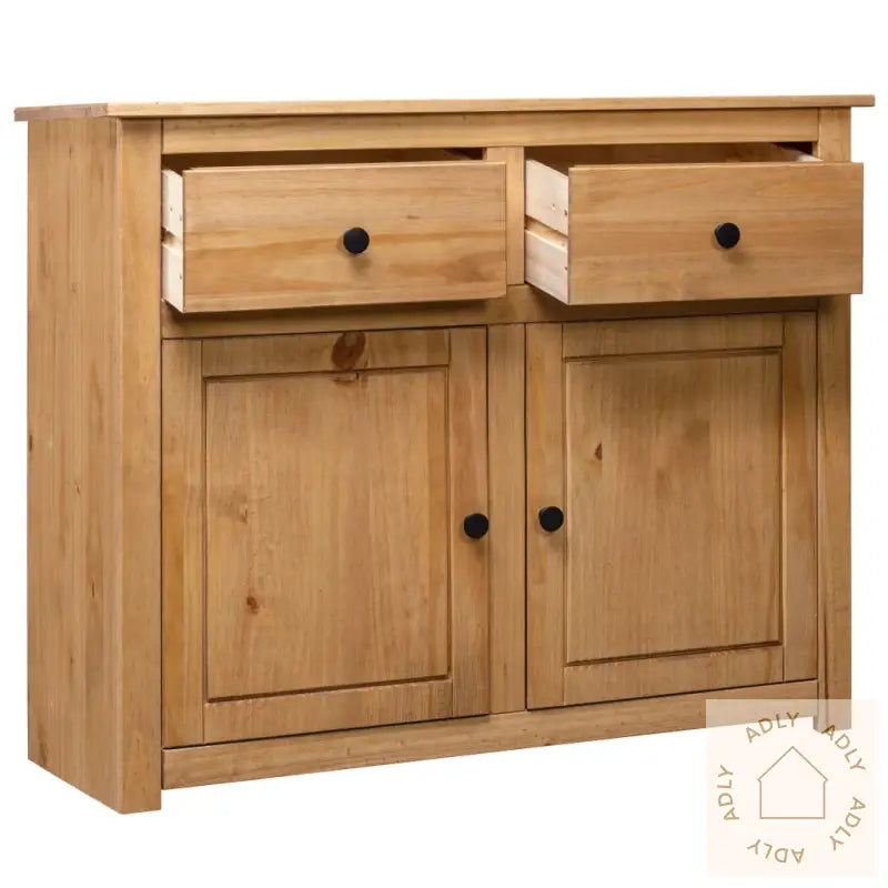 Skjenk 93X40X80 Cm Heltre Furu Panama Range