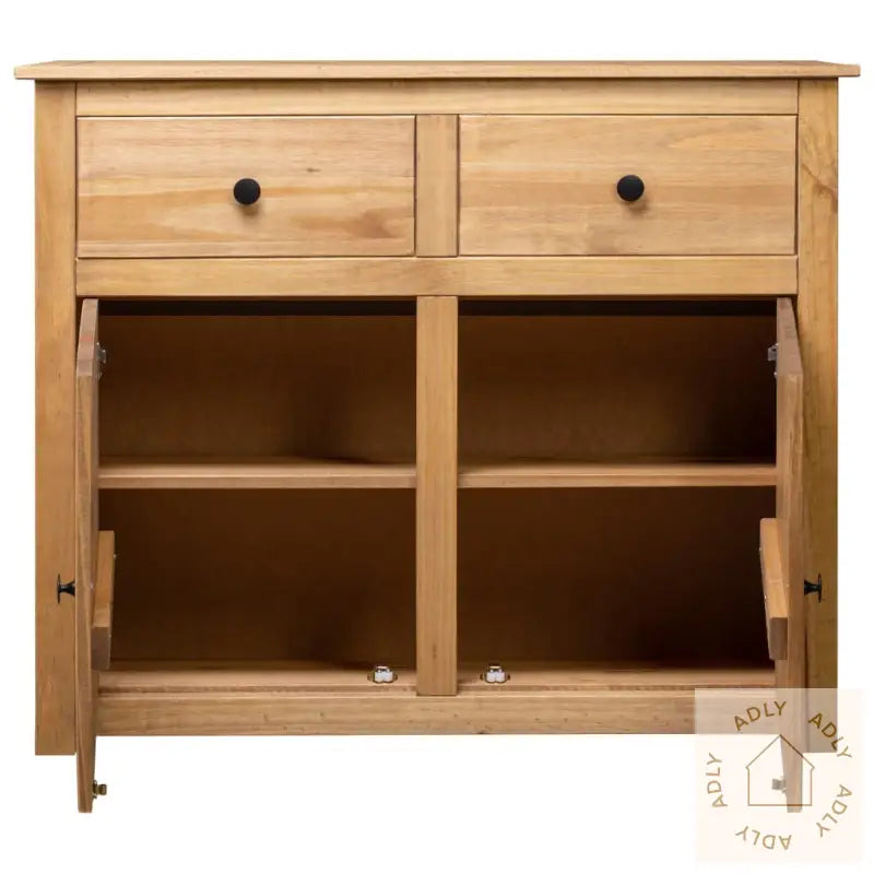 Skjenk 93X40X80 Cm Heltre Furu Panama Range