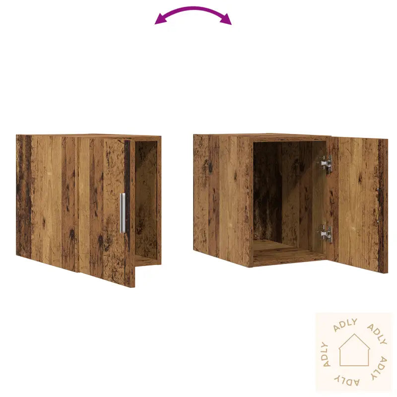 Vegghylle Slitt Tre 30X42.5X40 Cm Ingeniørtre