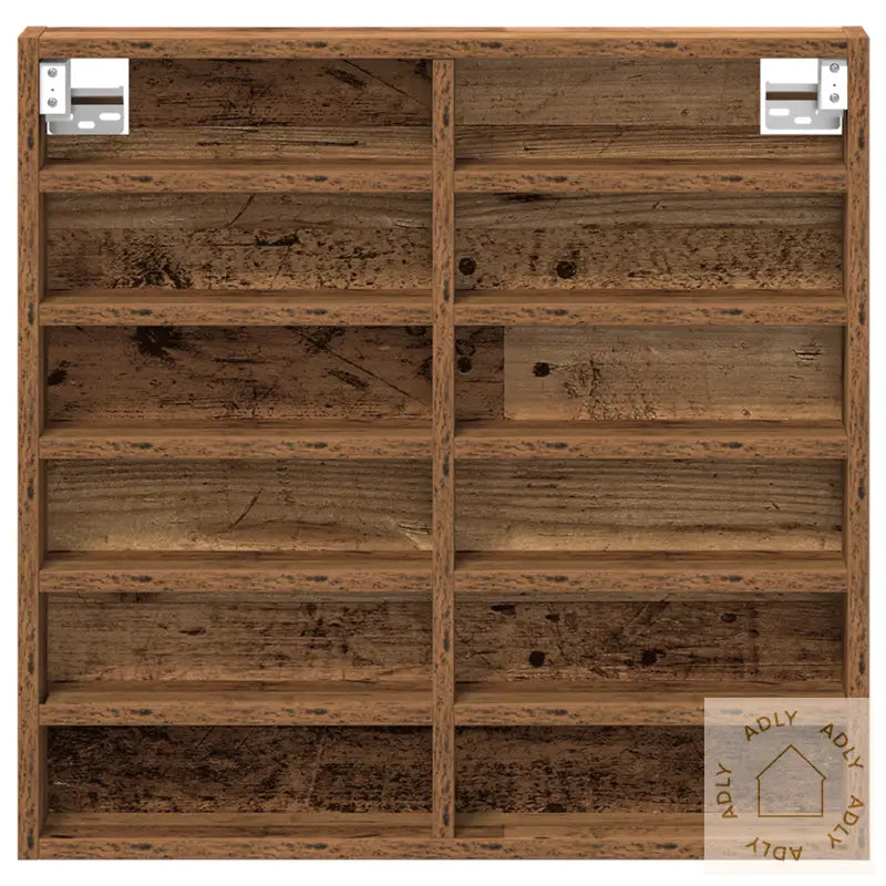 Vitrine Skap Gamle Tre 60X8,5X58 Cm Ingeniørtre