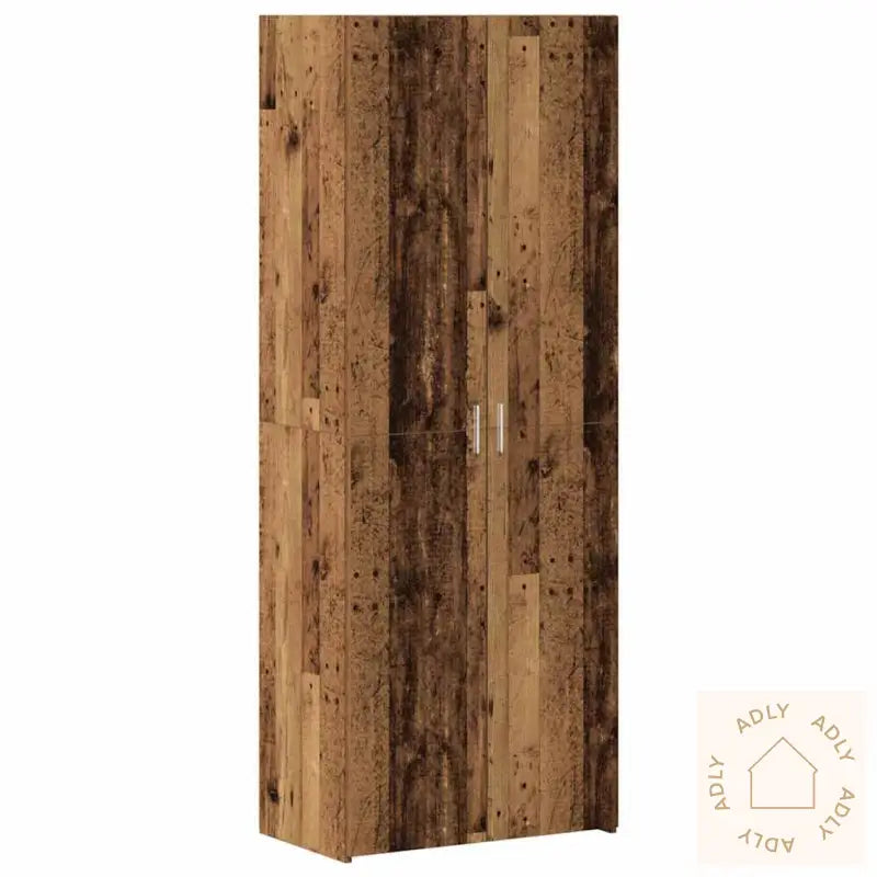Oppbevaringsskap Gammelt Tre 70X42.5X225 Cm Konstruert Tre