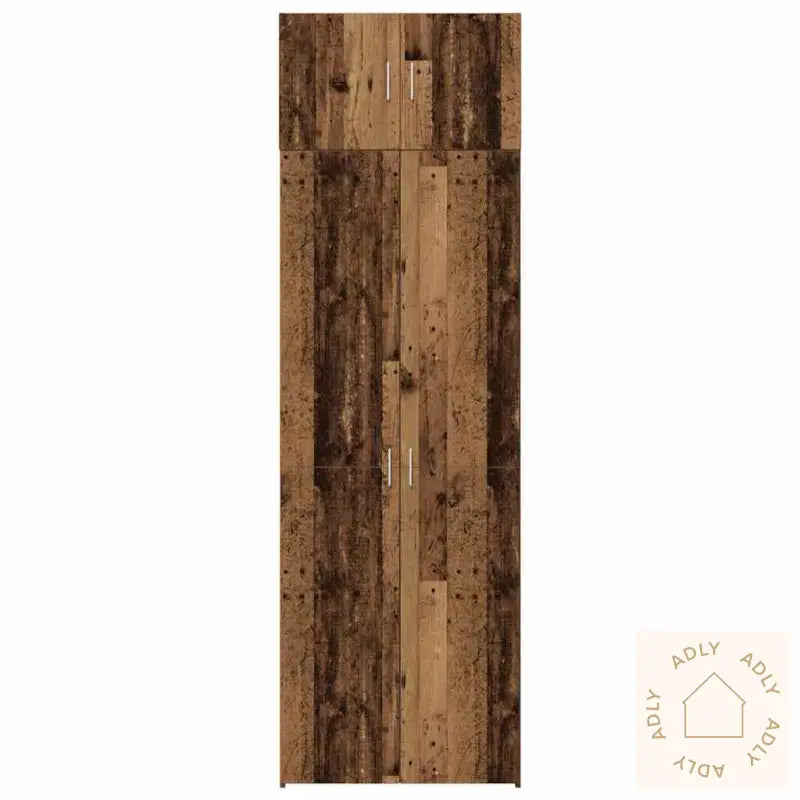 Oppbevaringsskap Gammelt Tre 70X42.5X225 Cm Konstruert Tre
