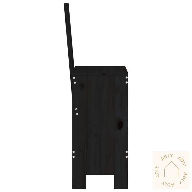 Barkrakker 2 Stk Svart 40X42X120 Cm Heltre Furu