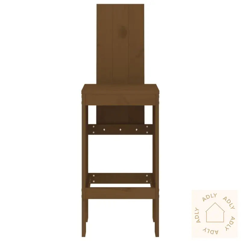 Barkrakker 2 Stk Honningbrun 40X42X120 Cm Heltre Furu