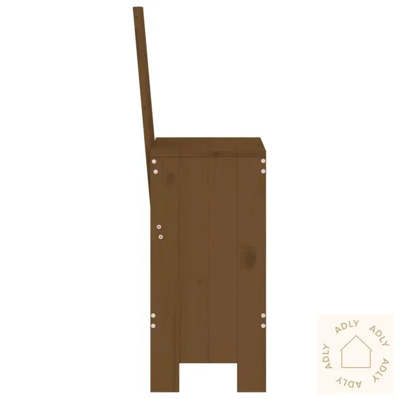 Barkrakker 2 Stk Honningbrun 40X42X120 Cm Heltre Furu