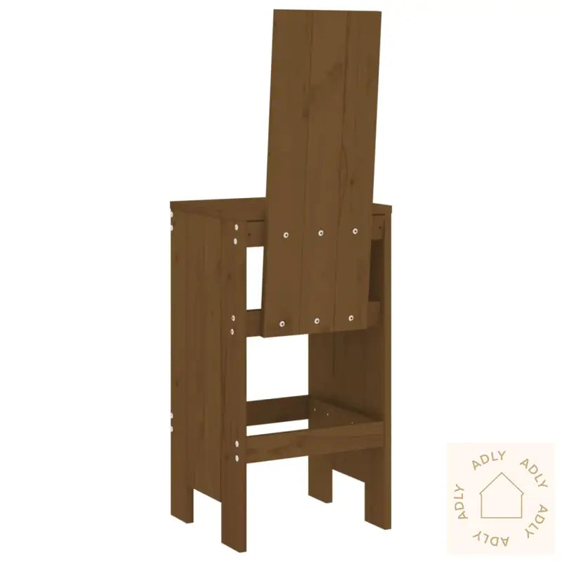 Barkrakker 2 Stk Honningbrun 40X42X120 Cm Heltre Furu
