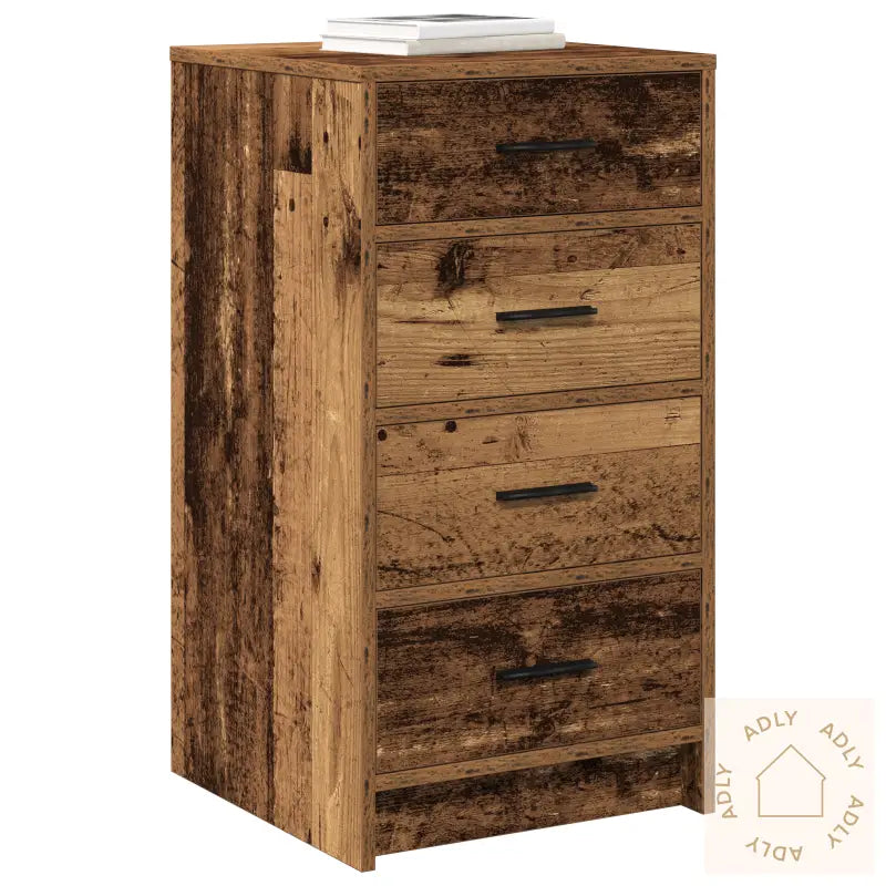 Sideboard Gammelt Tre 40X41X75 Cm Konstruert Tre
