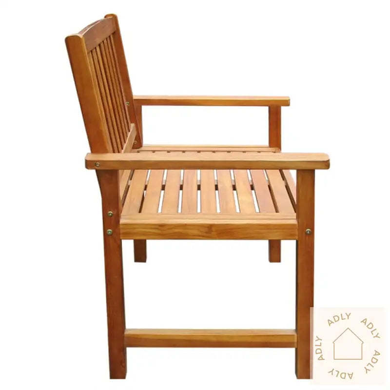 Hagestoler 2 Stk Heltre Akasie Brun