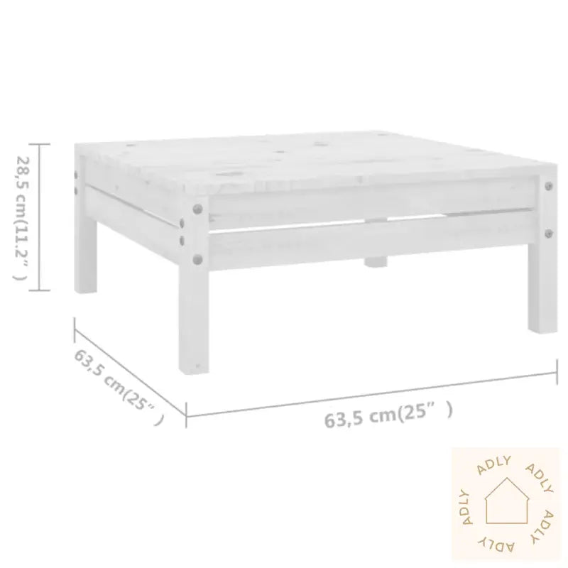 Hagesofagruppe 6 Deler Hvit Heltre Furu