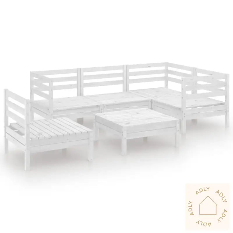 Hagesofagruppe 6 Deler Hvit Heltre Furu