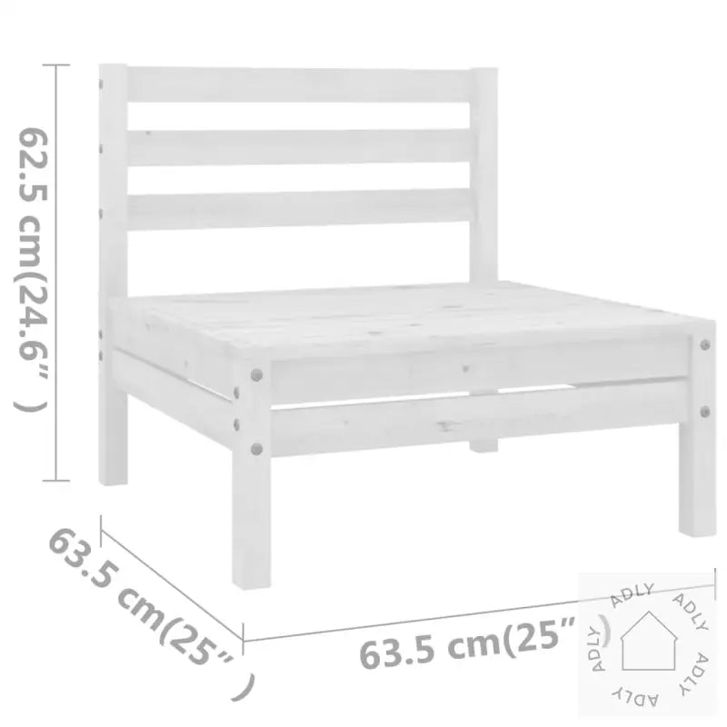 Hagesofagruppe 11 Deler Hvit Heltre Furu
