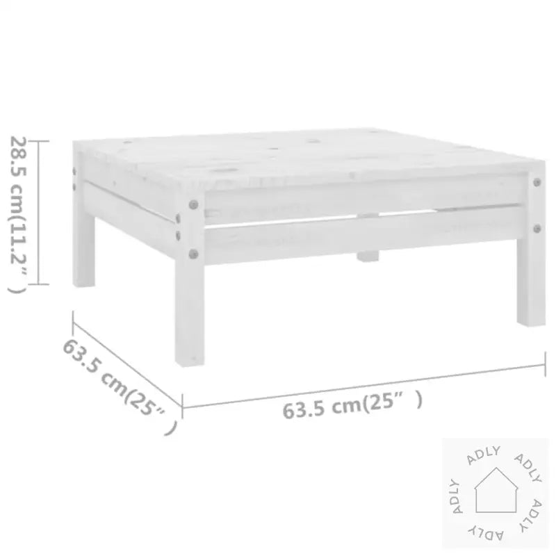 Hagesofagruppe 11 Deler Hvit Heltre Furu
