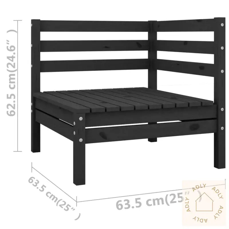 Hagesofagruppe 6 Deler Svart Heltre Furu