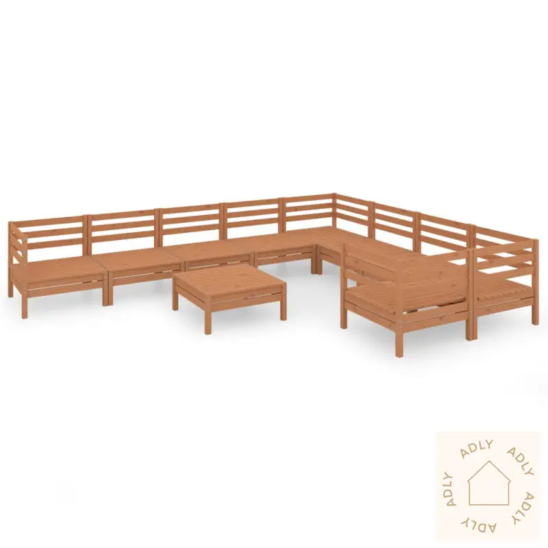 Hagesofagruppe 10 Deler Honningbrun Heltre Furu