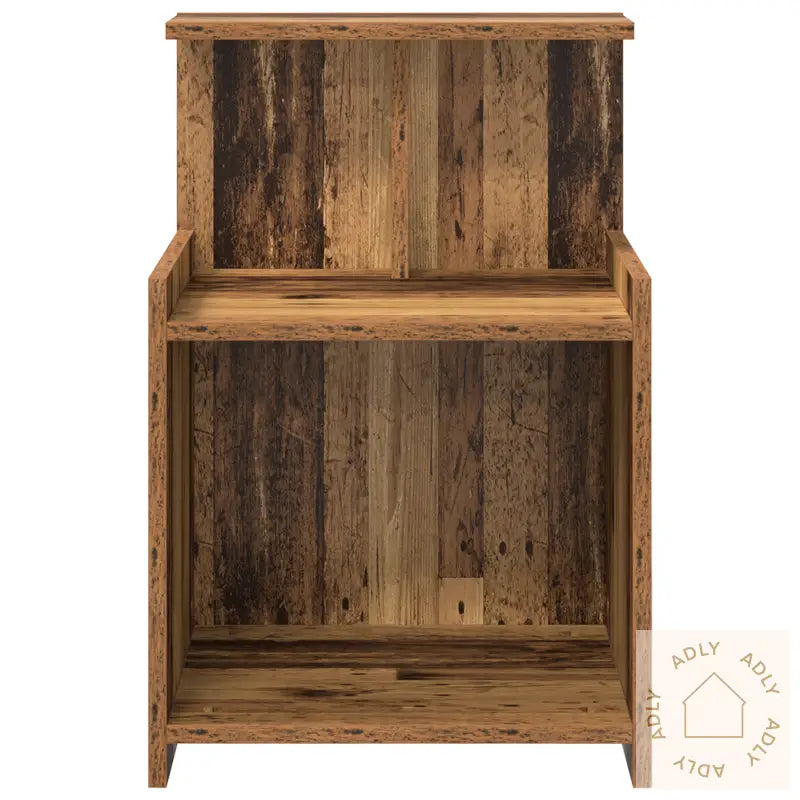 Sengeskap 2 Stk Gammelt Tre 40X35X60 Cm Konstruert Tre