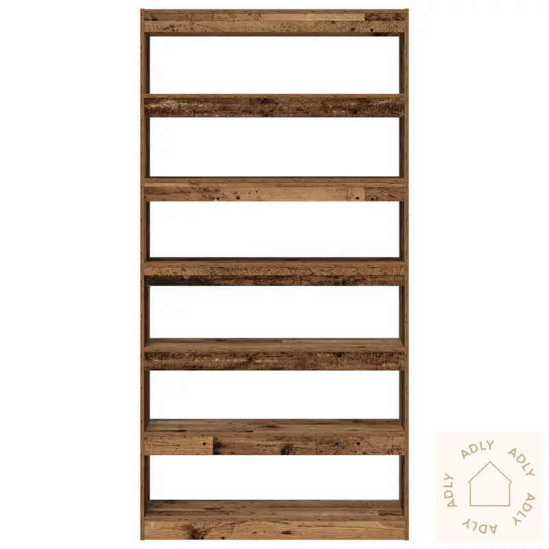 Bokhylle Gamle Tre Konstruert Tre 100 X 30 X 198 Cm