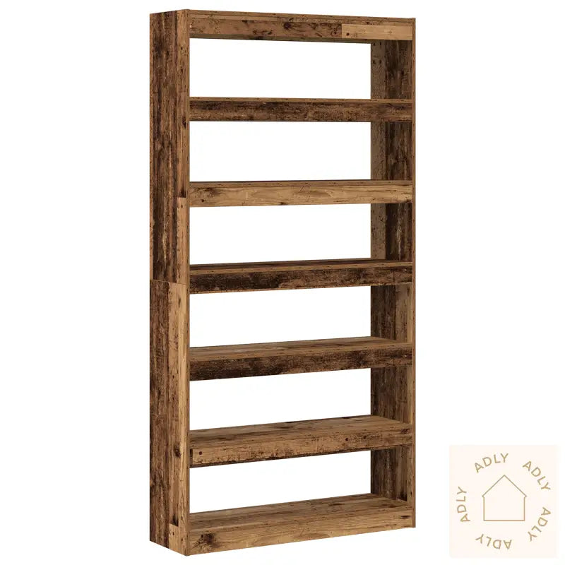 Bokhylle Gamle Tre Konstruert Tre 100 X 30 X 198 Cm