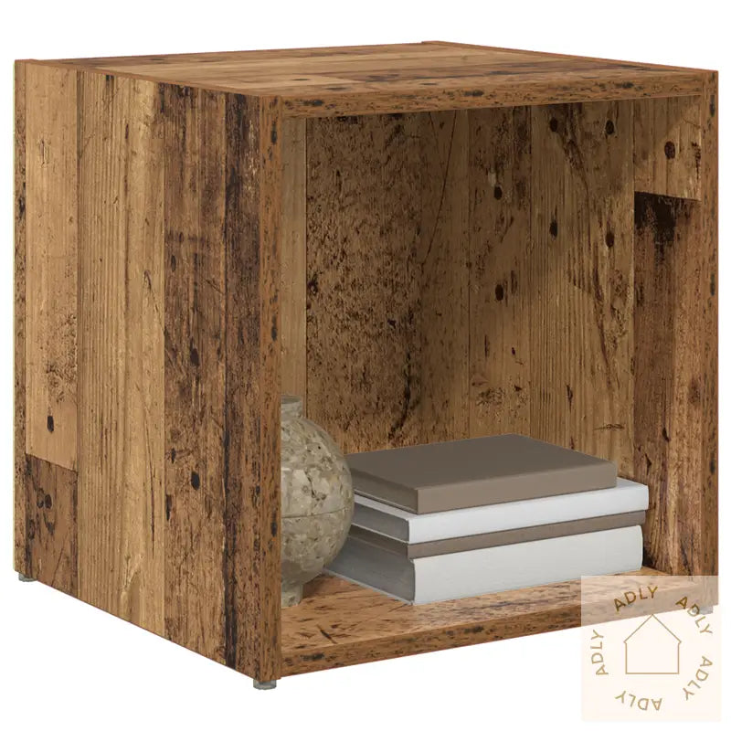 Tv-Skap - 4 Stk Gammelt Tre - 37 X 35 X 37 Cm - Ingeniørtre