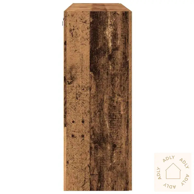 Vegghengte Skap 2 Stk I Gammelt Treverk 69,5 X 34 X 90 Cm