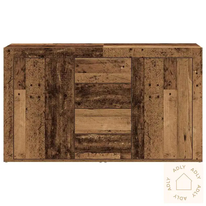 Sideboard Gammelt Tre Massivt Gjenvunnet Tre 120 X 36 X 69 Cm