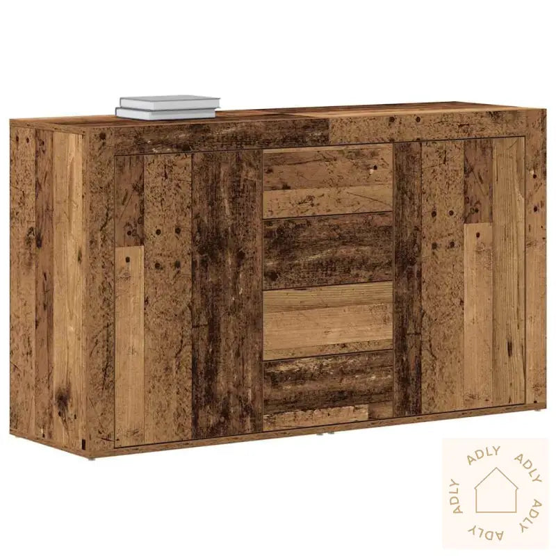 Sideboard Gammelt Tre Massivt Gjenvunnet Tre 120 X 36 X 69 Cm
