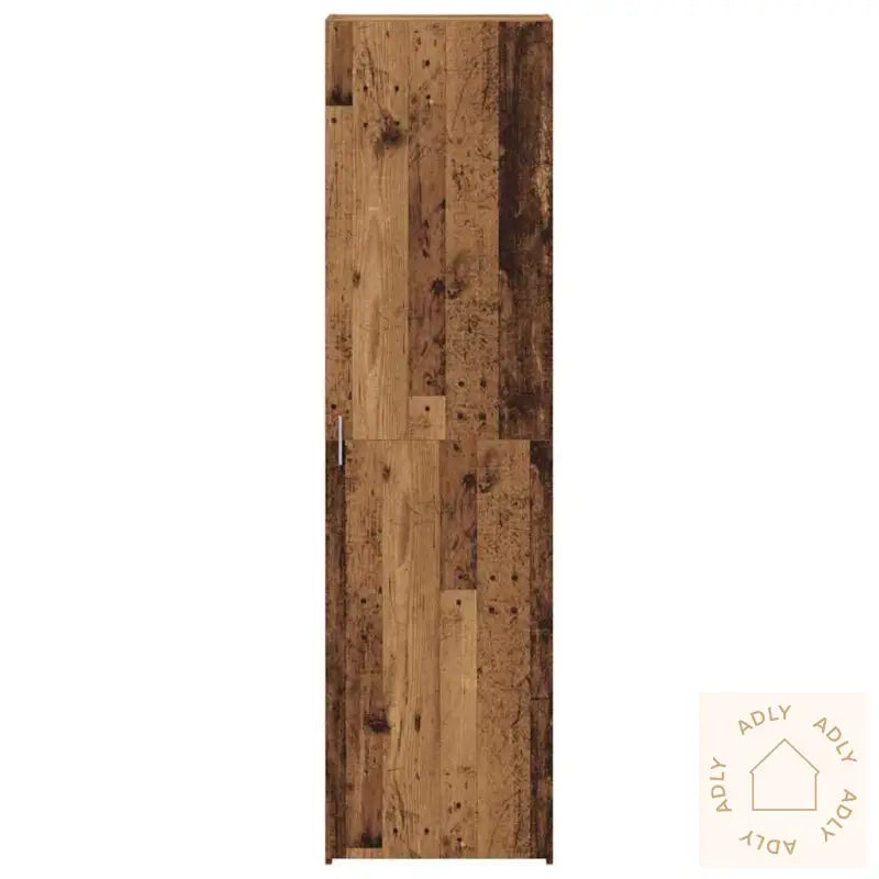 Highboard Gammelt Tre 50X42.5X185 Cm Konstruert Tre