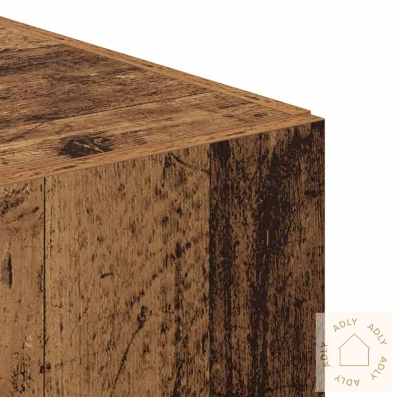 Highboard Gammelt Tre 50X42.5X185 Cm Konstruert Tre