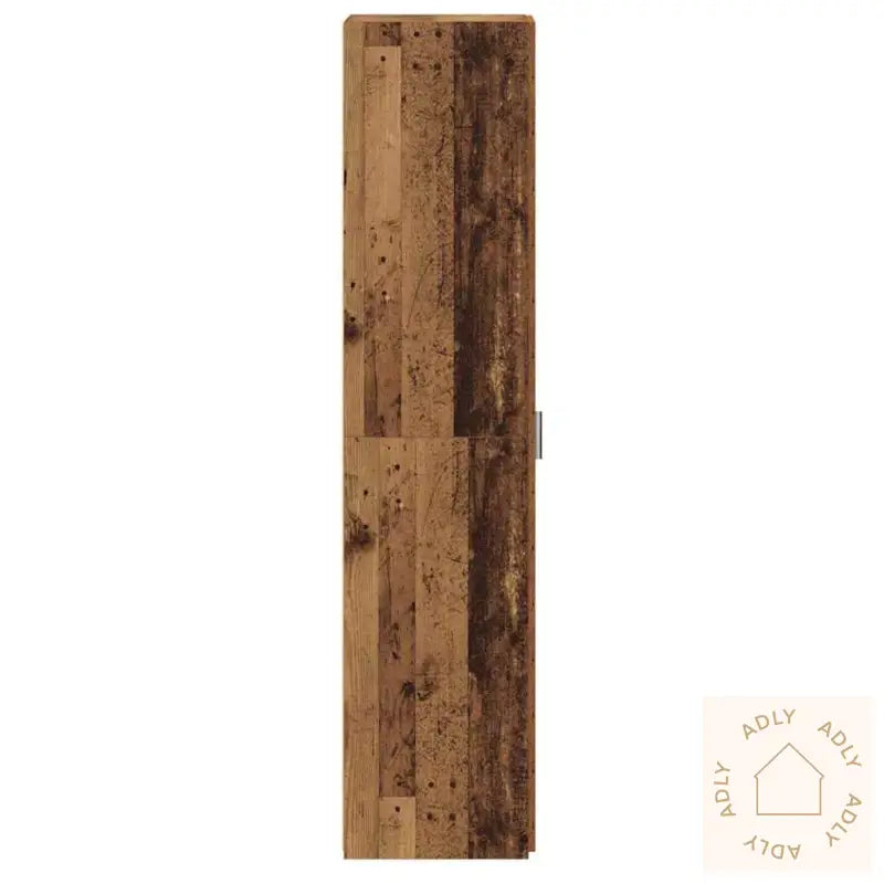 Highboard Gammelt Tre 50X42.5X185 Cm Konstruert Tre