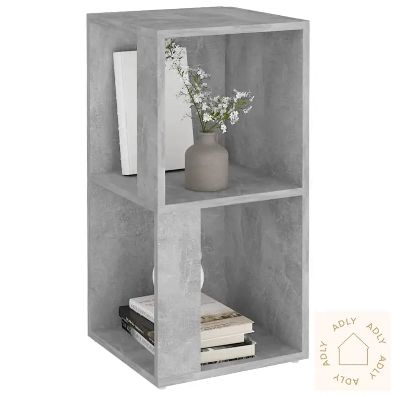 Hjørneskap Betonggrå 33X33X67 Cm Konstruert Tre