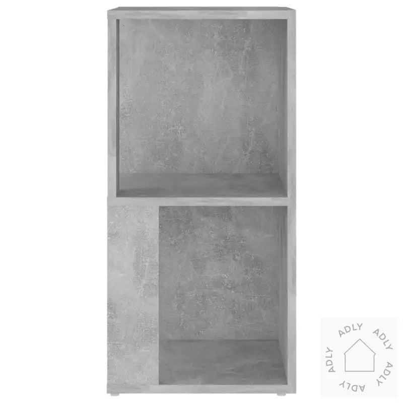 Hjørneskap Betonggrå 33X33X67 Cm Konstruert Tre