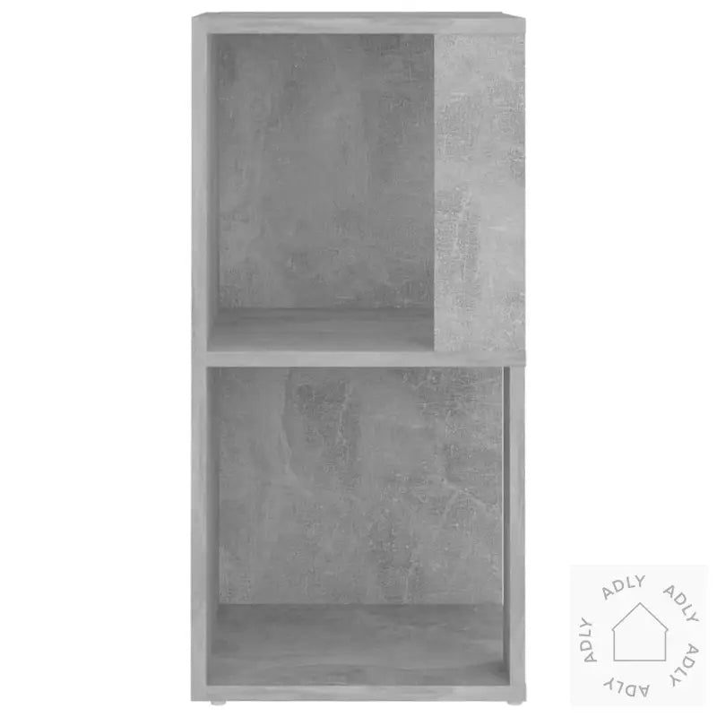 Hjørneskap Betonggrå 33X33X67 Cm Konstruert Tre