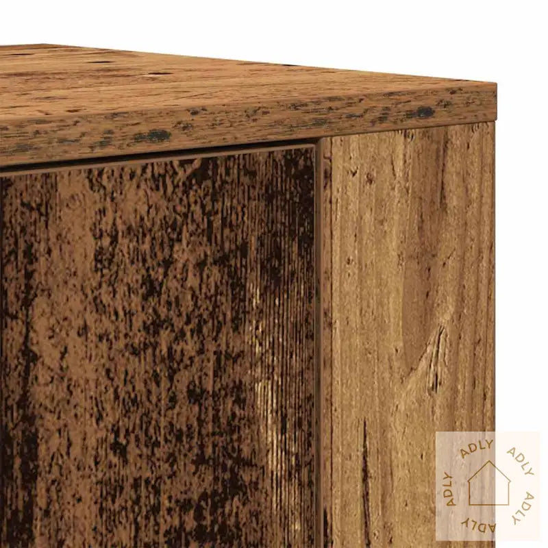 Highboard Gammelt Tre 80X33X150 Cm Ingeniørtre