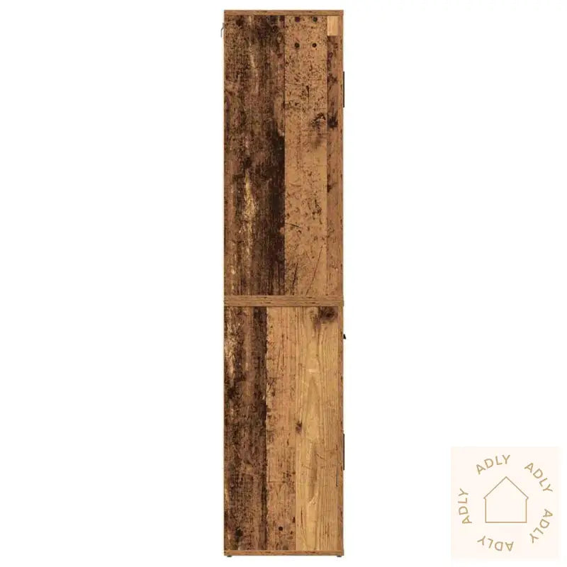 Highboard Gammelt Tre 80X33X150 Cm Ingeniørtre