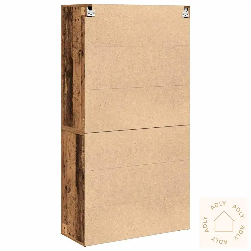 Highboard Gammelt Tre 80X33X150 Cm Ingeniørtre